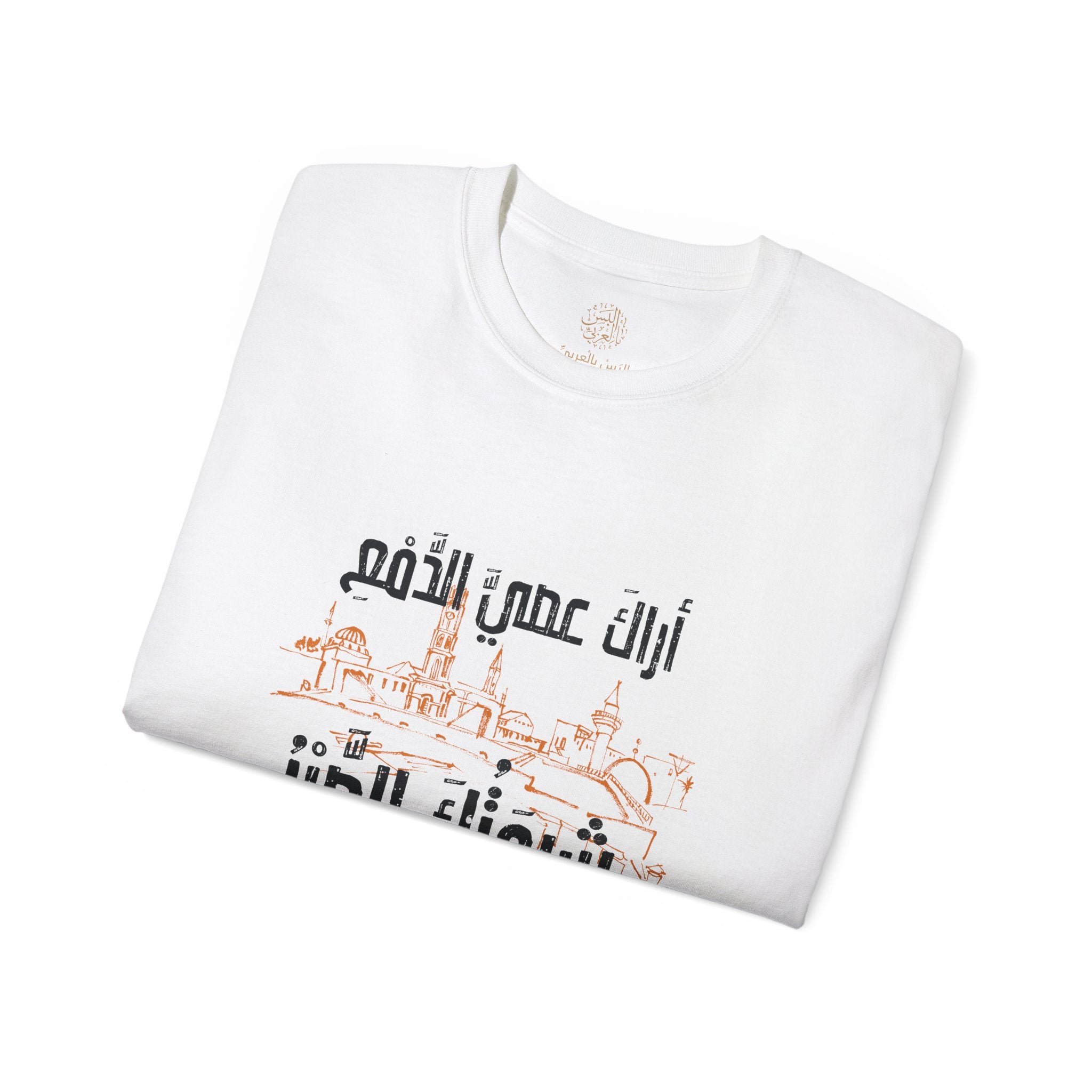 اَراكَ عَصِيَّ الدَّمْعِ شِيمَتُكَ الصَّبْرُ - I see you're holding back tears — patience is your nature